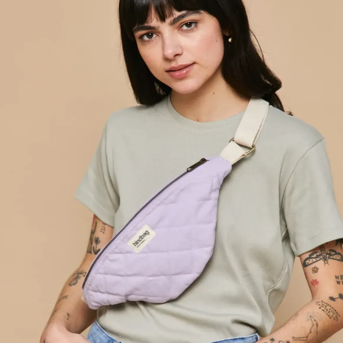 Banane Olivia Matelasse Lilas