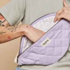 Banane Olivia Matelasse Lilas
