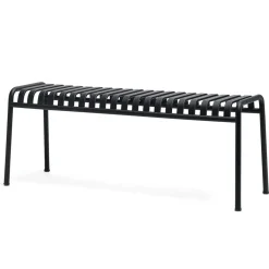 Banc Palissade en acier poudré - Anthracite