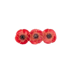 Barrette Coquelicot