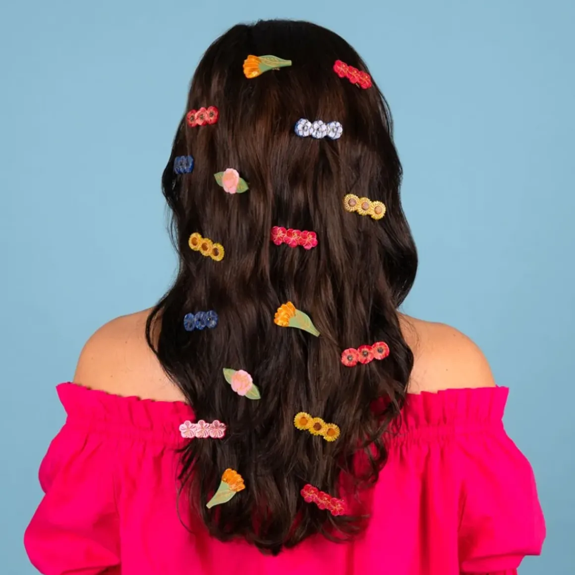 Barrette Coquelicot