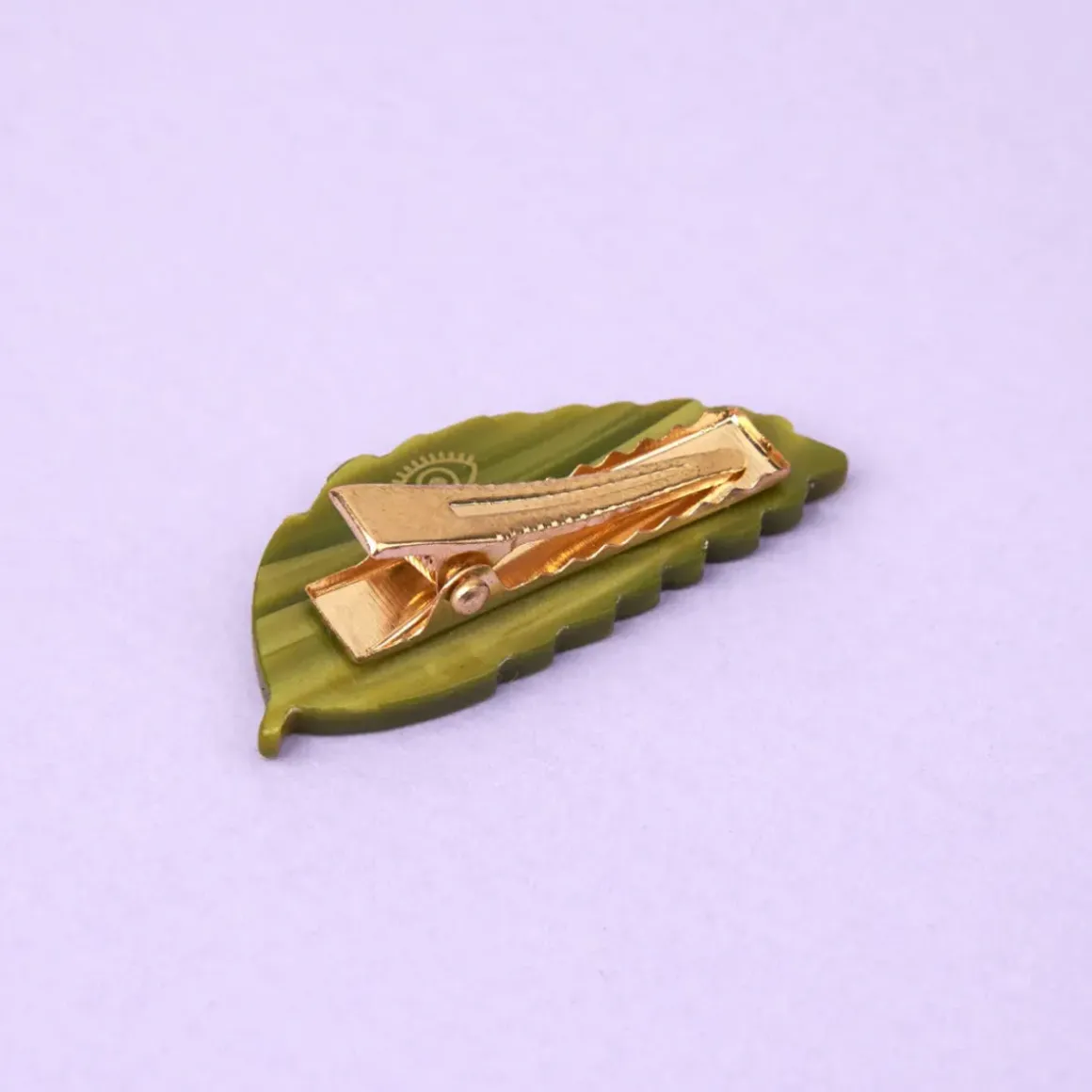 Barrette Feuille de Châtaignier