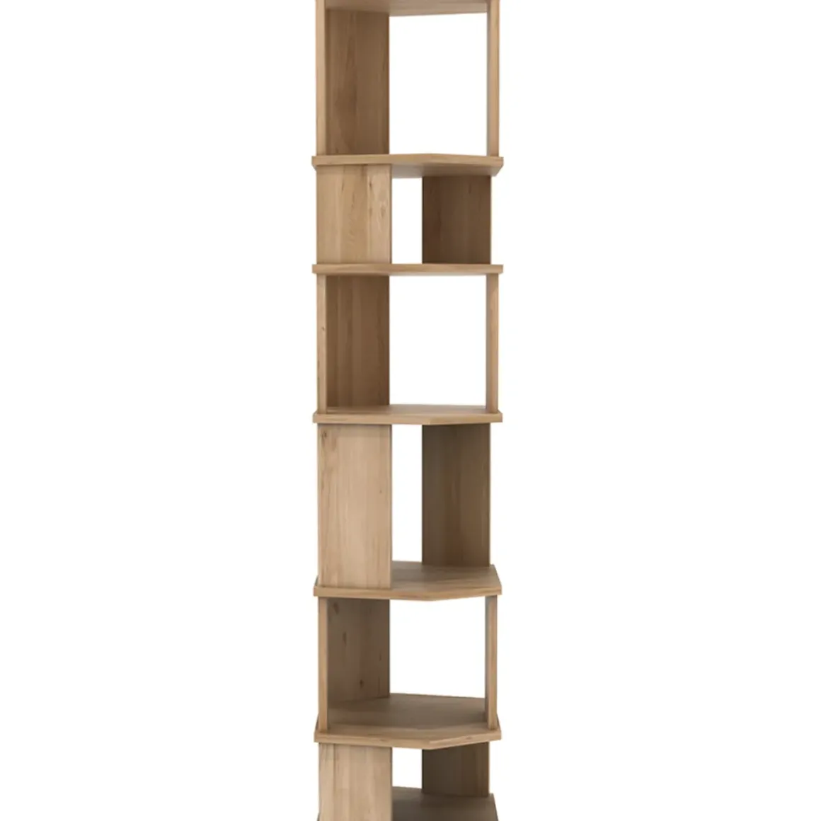 Bibliothèque Stairs en chêne - 204 cm