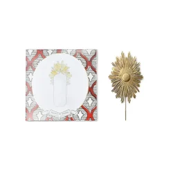 Bijou De Bougie Halo Grand Or