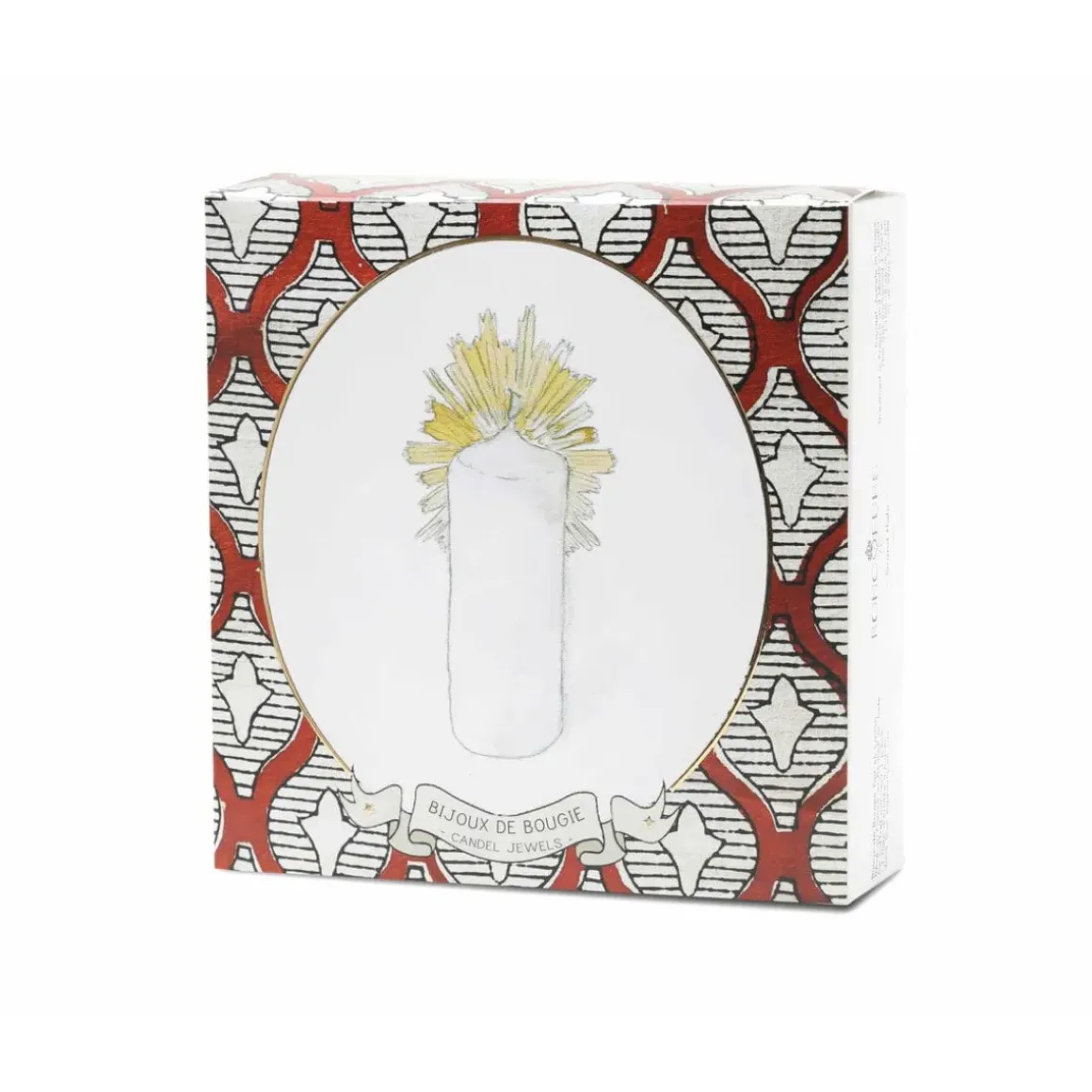 Bijou De Bougie Halo Grand Or