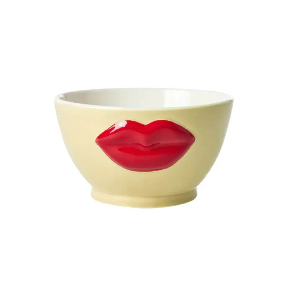 Bol avec lèvres en relief - Crème - 250 ml