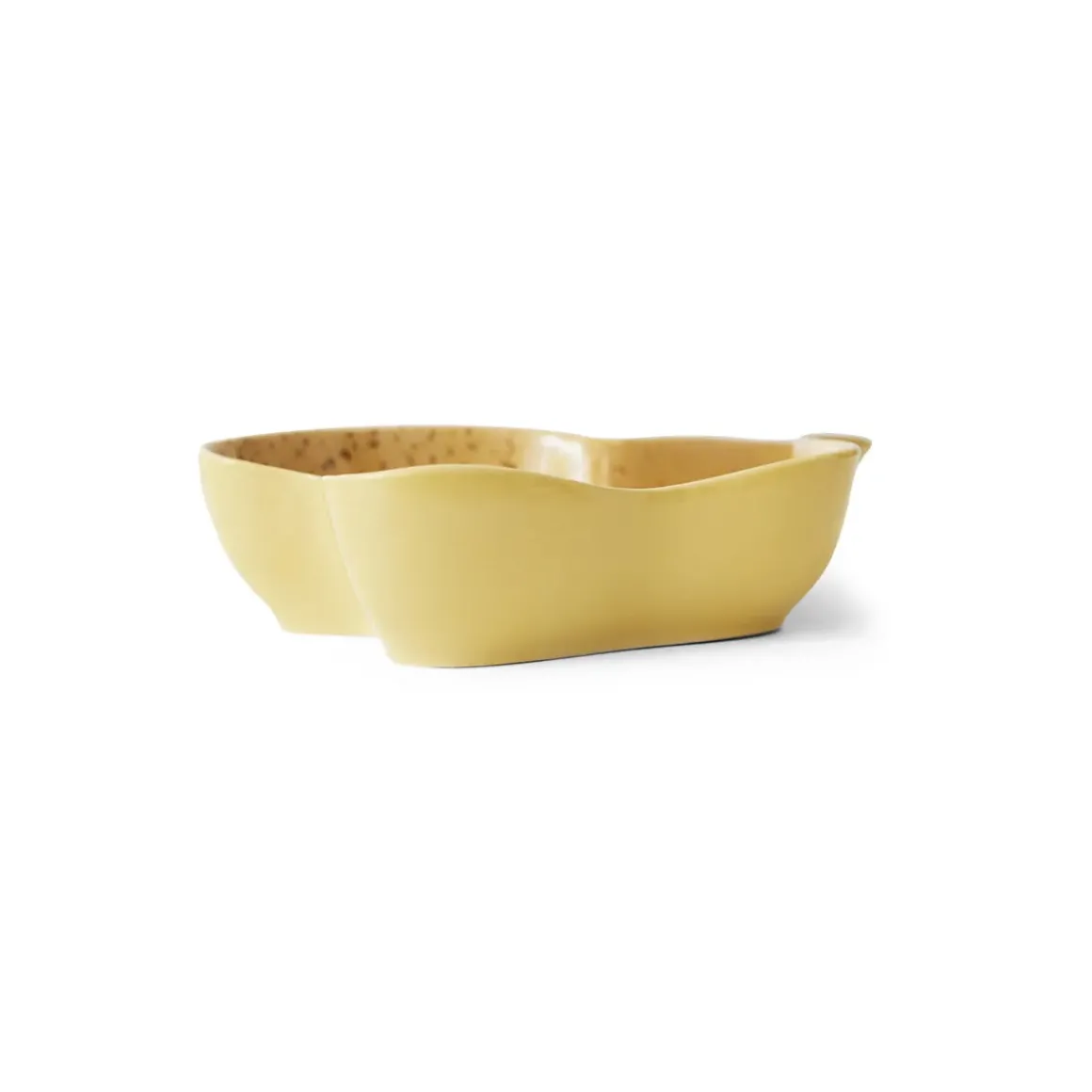 Bol Shell Serving - L 30 cm x l 22 cm - Vanille