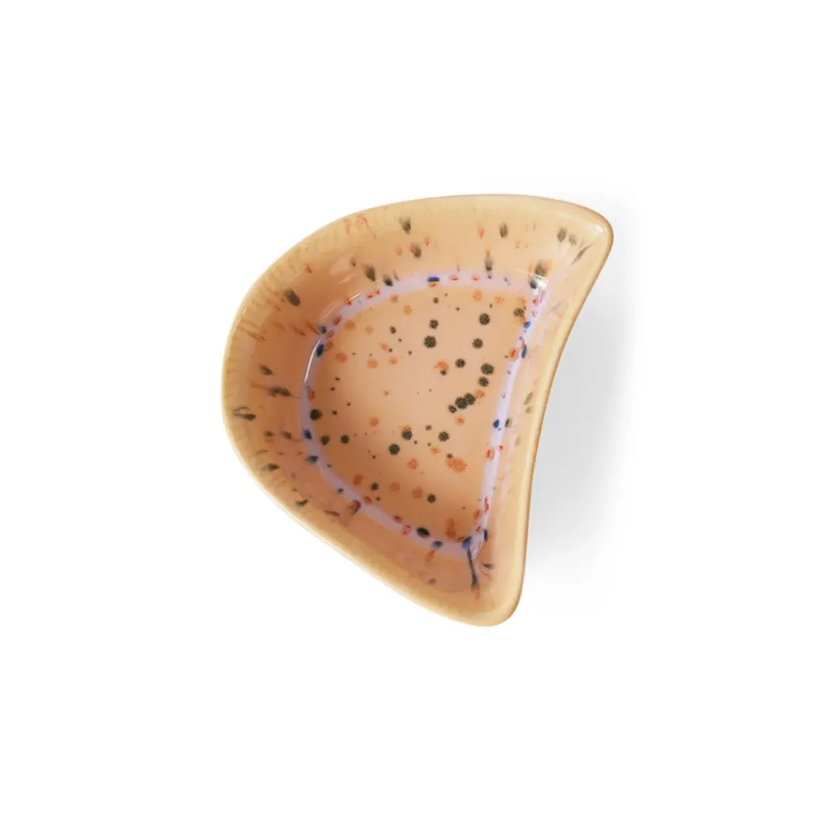 Bol Shell Tapas - L 14 cm x l 11 cm - Speckled