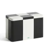 Boîte Tin à carreaux M - Noir u0026 Blanc