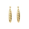 Boucles d'oreilles Baguette