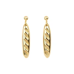 Boucles d'oreilles Baguette