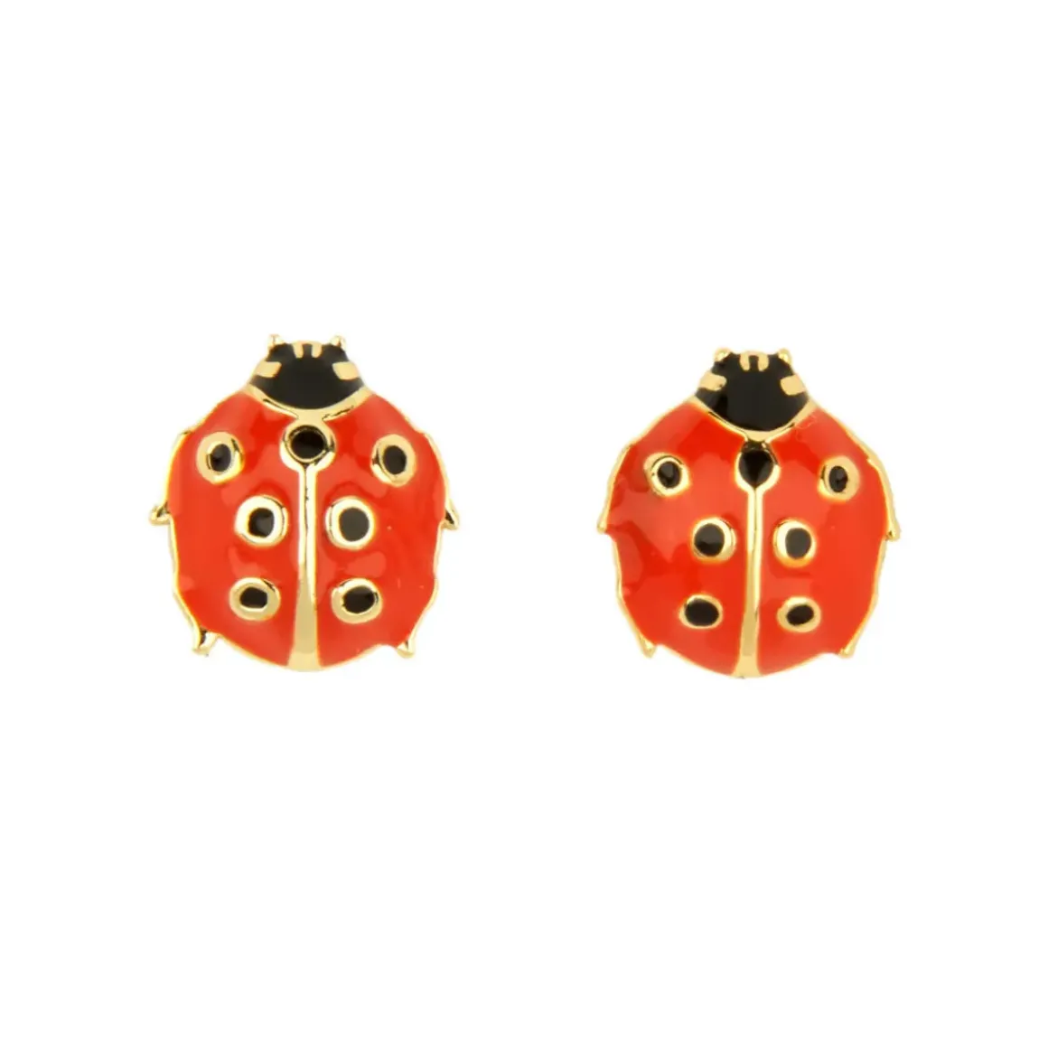 Boucles D'Oreilles Coccinelle