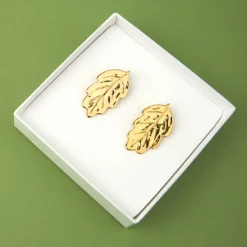Boucles D'oreilles Feuilles