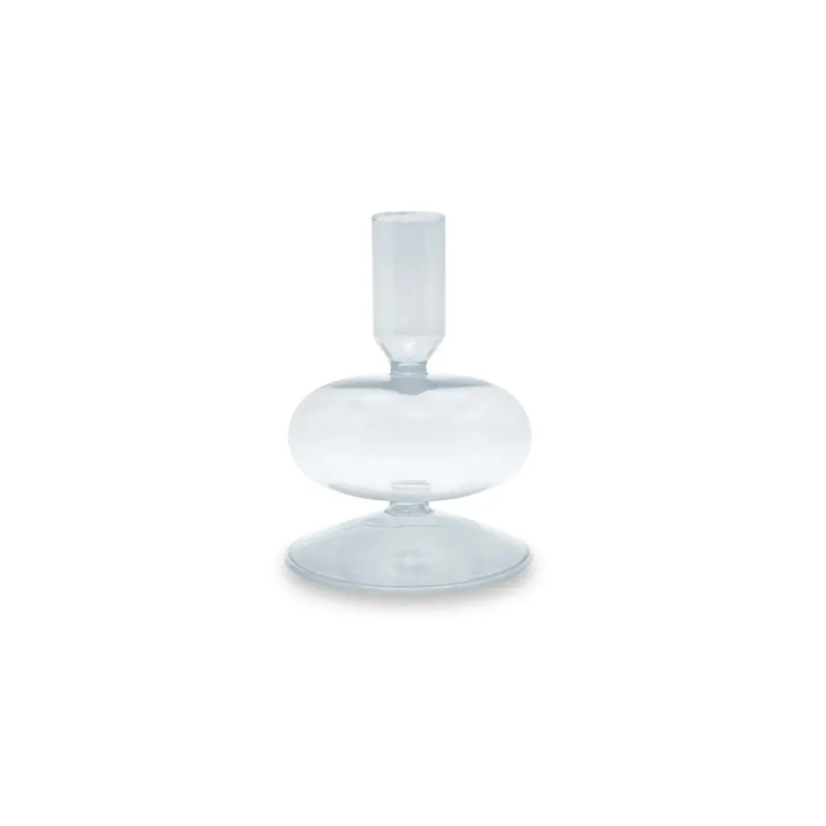Bougeoir en Verre - Transparent