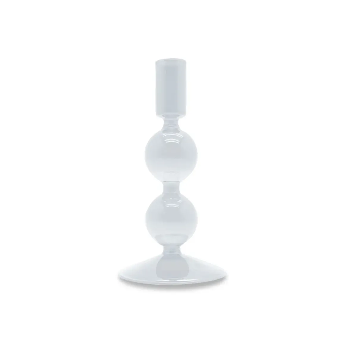 Bougeoir en Verre - Transparent