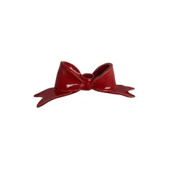 Bougeoir Nœud - Rouge