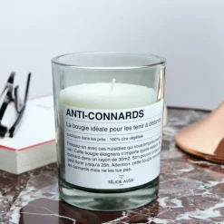 Bougie Anti-connards - feuilles de figuier