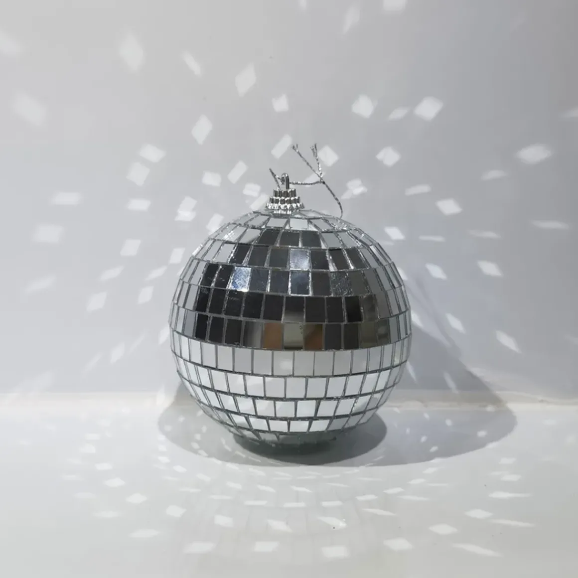 Boule Disco Ø 10 cm - Argent