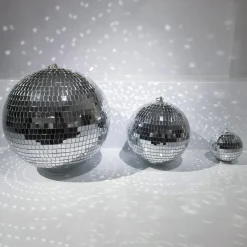 Boule Disco Ø 10 cm - Argent