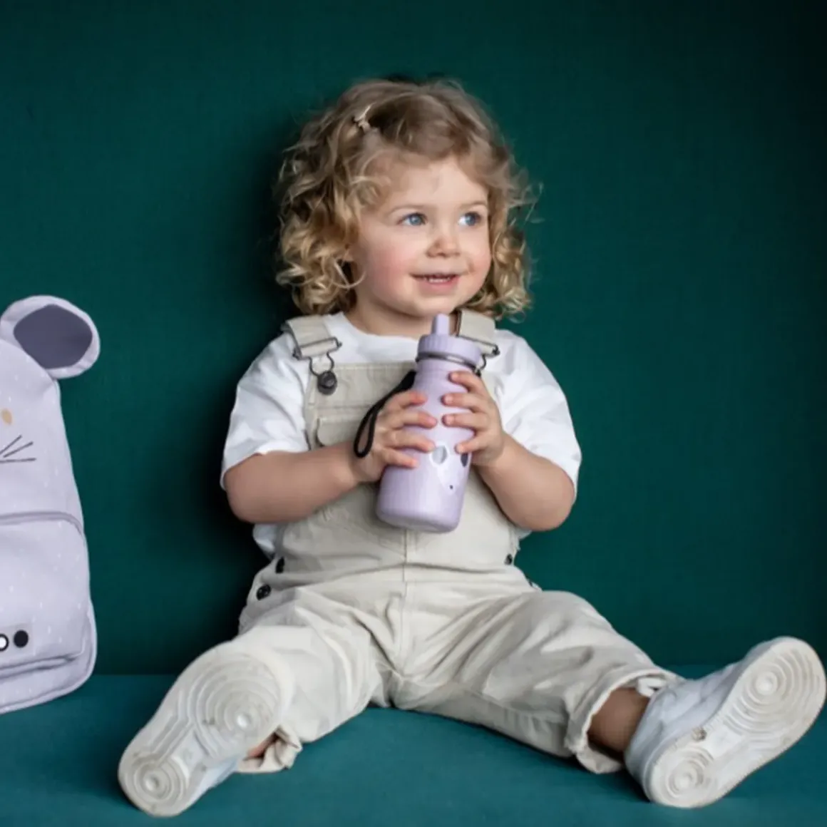 Bouteille Mrs Mouse en acier inoxydable 350 ml
