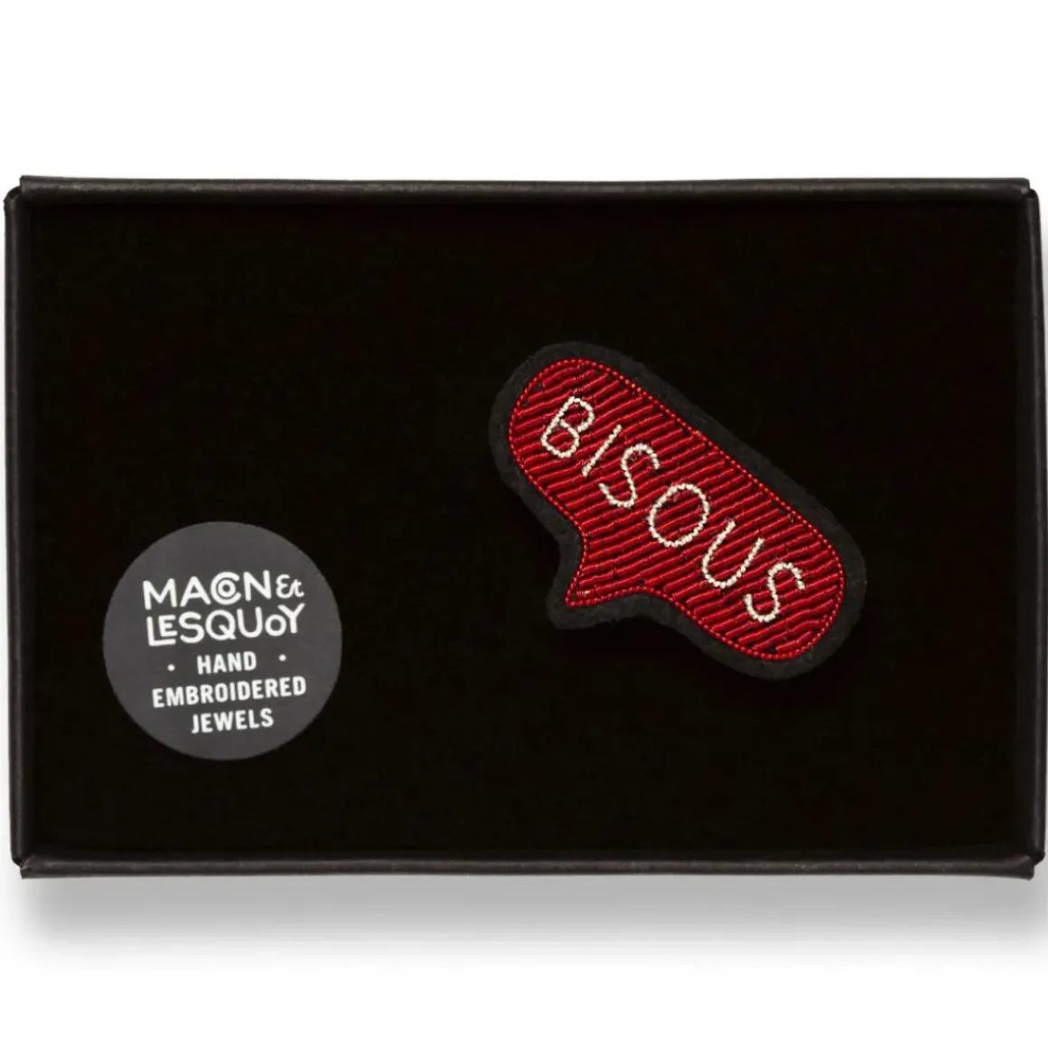 Broche Bisous