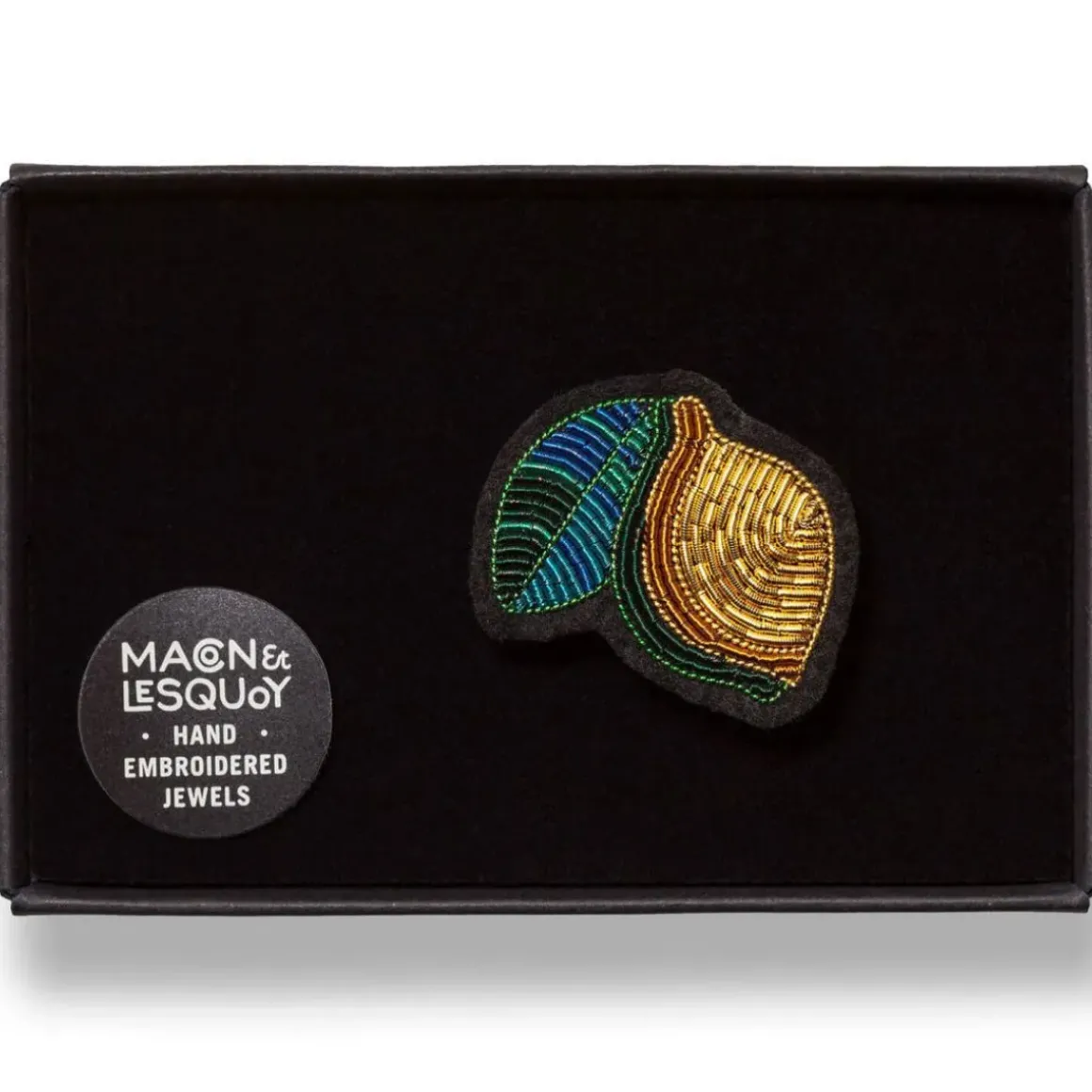 Broche Citron - S