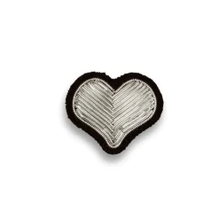 Broche Coeur - Argent