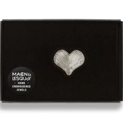 Broche Coeur - Argent