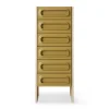 Cabinet Space Drawer - 45 x 40 x 113 cm - Sage u0026 Cream