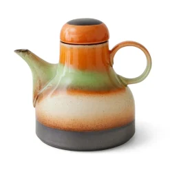 Cafetière Morning 70's en Céramique - 19 cm x 14 cm x 17.7 cm