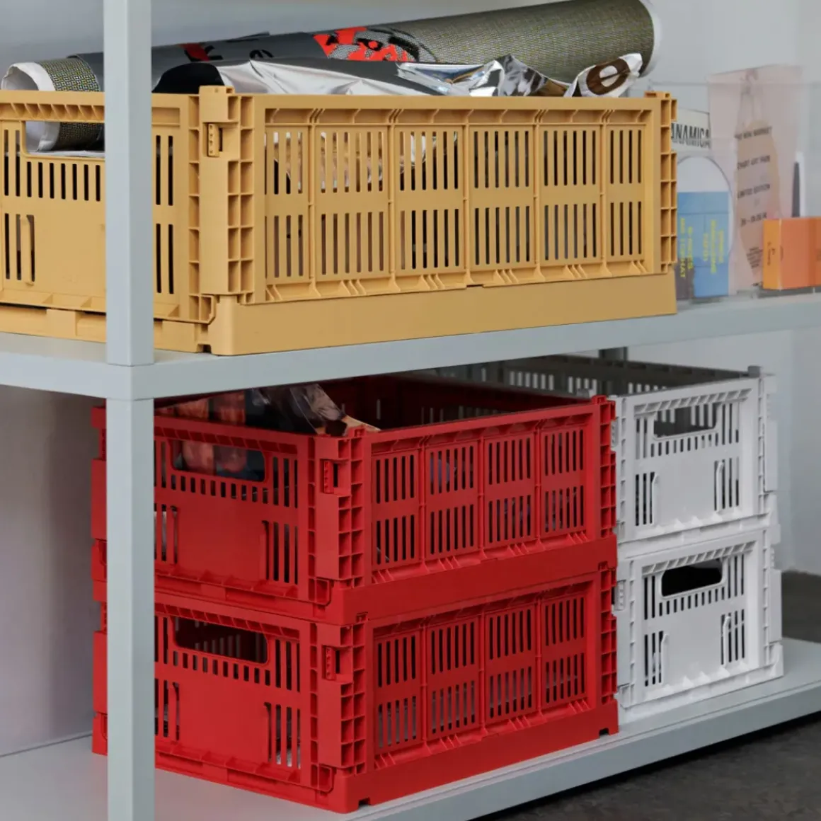 Caisse Crate M - Blanc Cassé