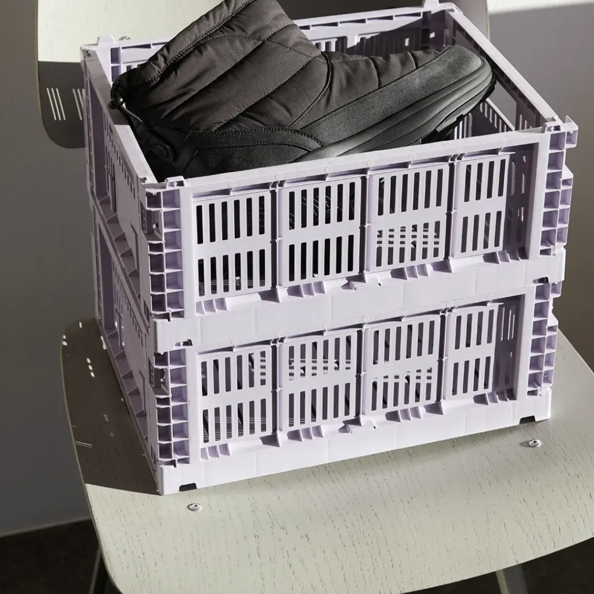 Caisse Crate M - Lavande