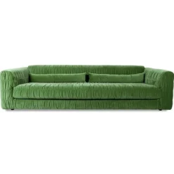 Canapé Club Velours - 274 x 108 x 72 cm - Royal Vert