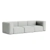 Canapé Mags Soft 3 places - Combinaison 1 - Hallingdal 116 - Coutures Dark Grey