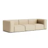 Canapé Mags Soft 3 places - Combinaison 1 - Hallingdal 220 - Coutures Beige