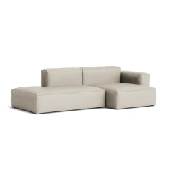 Canapé Méridienne Mags Soft Low 2.5 places - Combinaison 3 right - Roden 04 - Coutures Beige