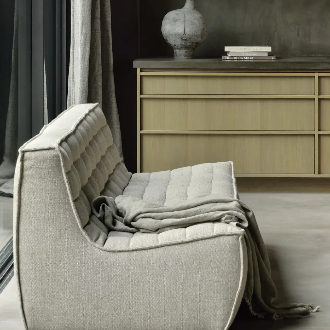 Canapé N701 - 3 places - Beige