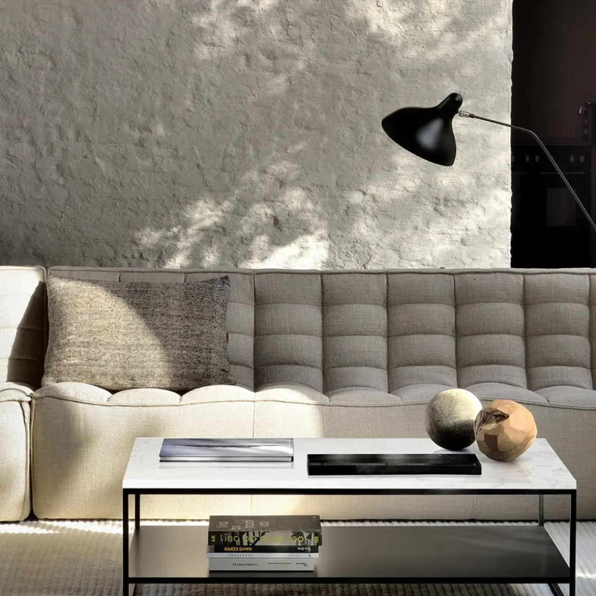 Canapé N701 - 3 places - Beige