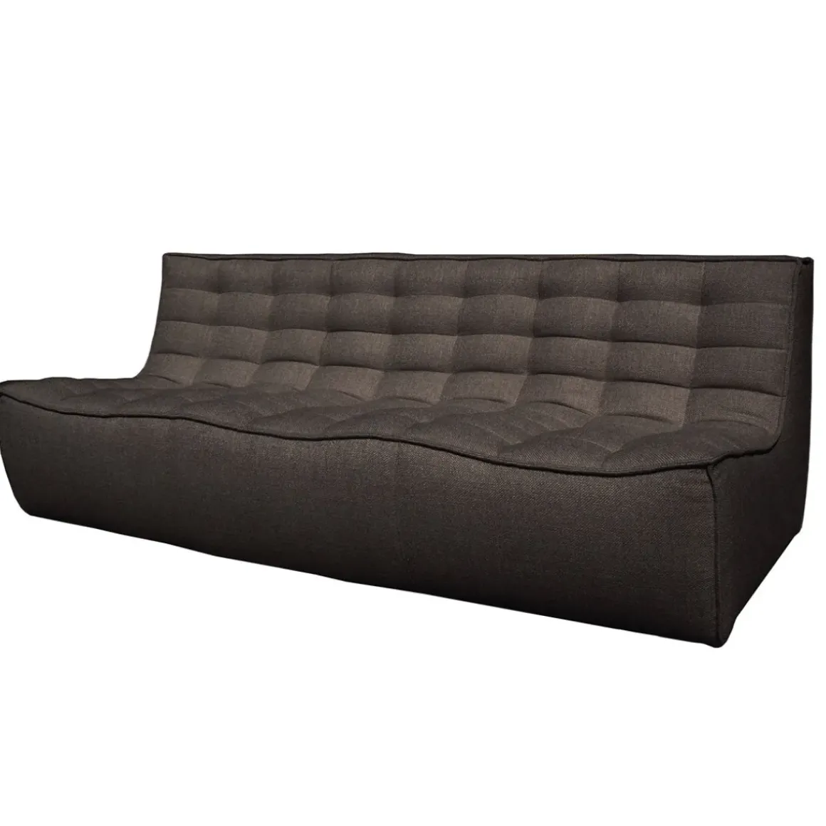 Canapé N701 - 3 Places - Gris foncé
