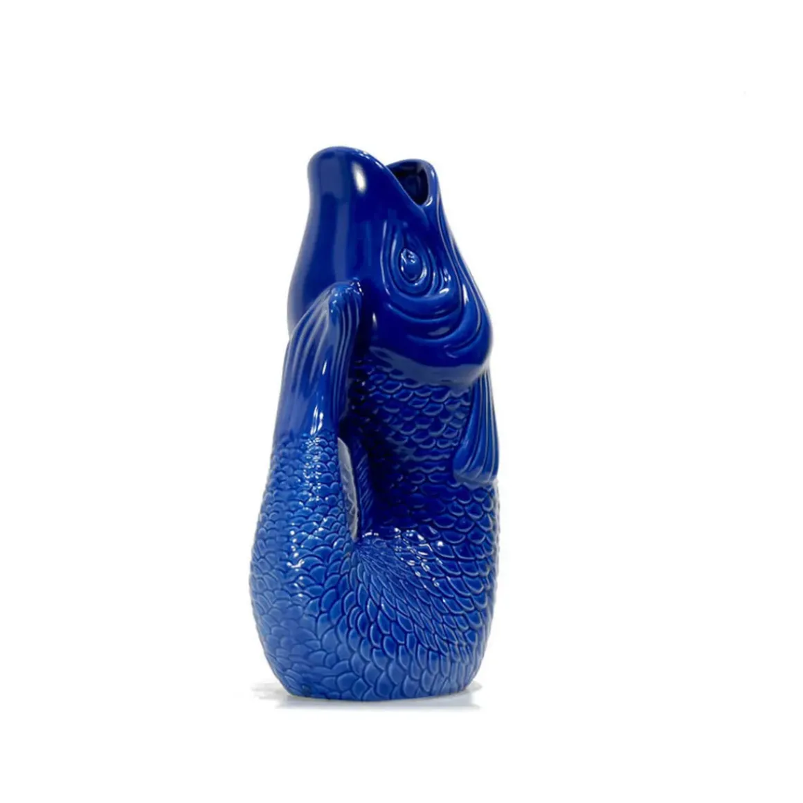 Carafe / Vase Monsieur Carafon Poisson - Azur
