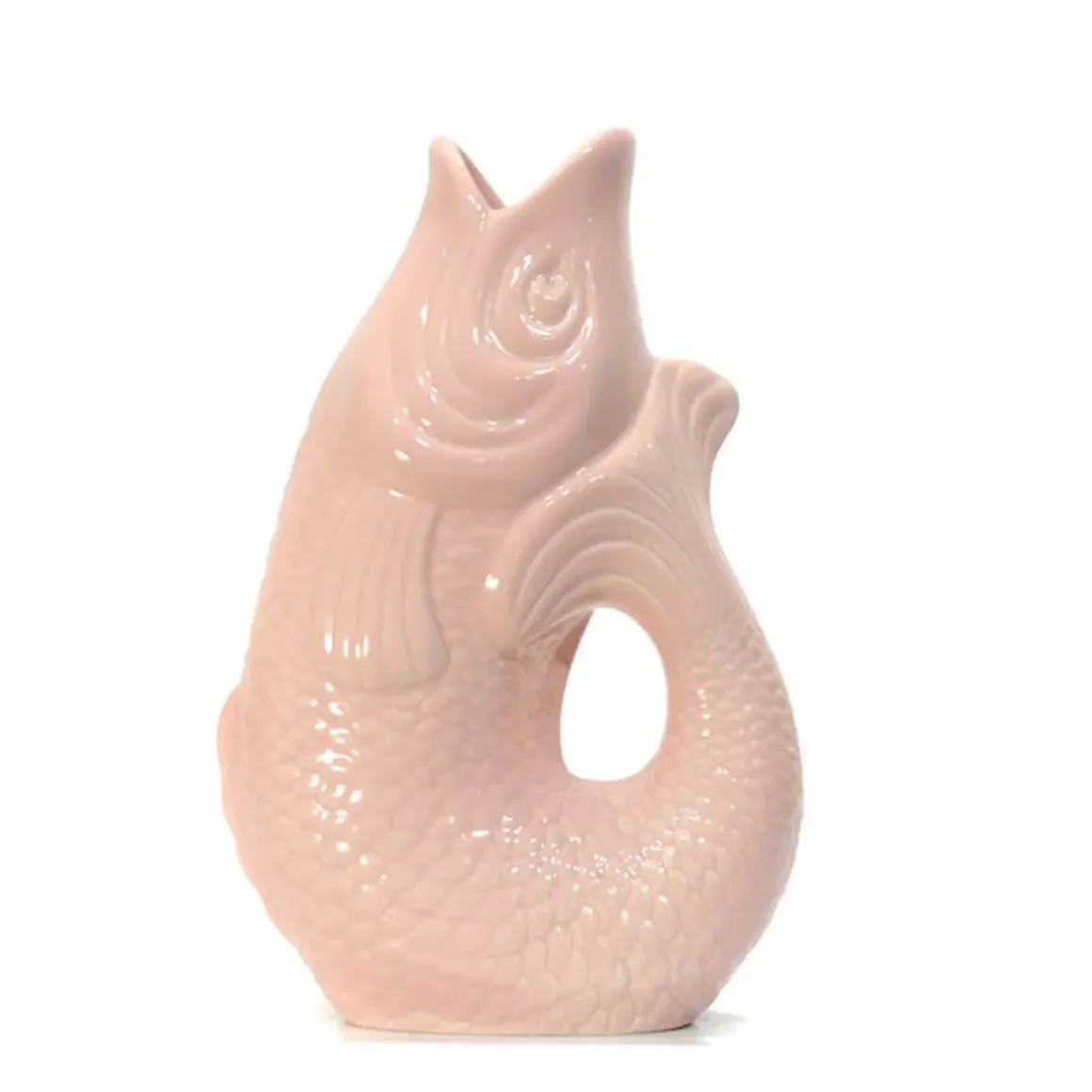 Carafe / Vase Monsieur Carafon Poisson - Rose