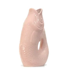 Carafe / Vase Monsieur Carafon Poisson - Rose