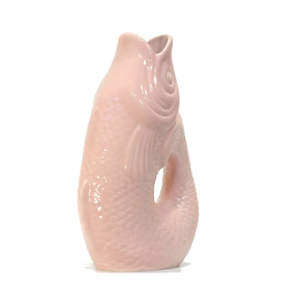 Carafe / Vase Monsieur Carafon Poisson - Rose