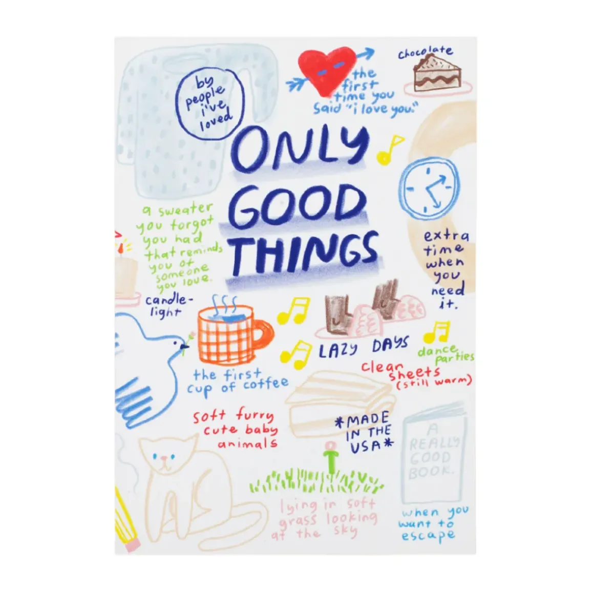Carnet Only Good Things