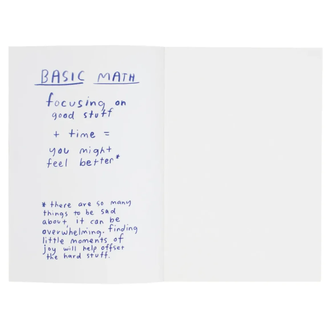 Carnet Only Good Things