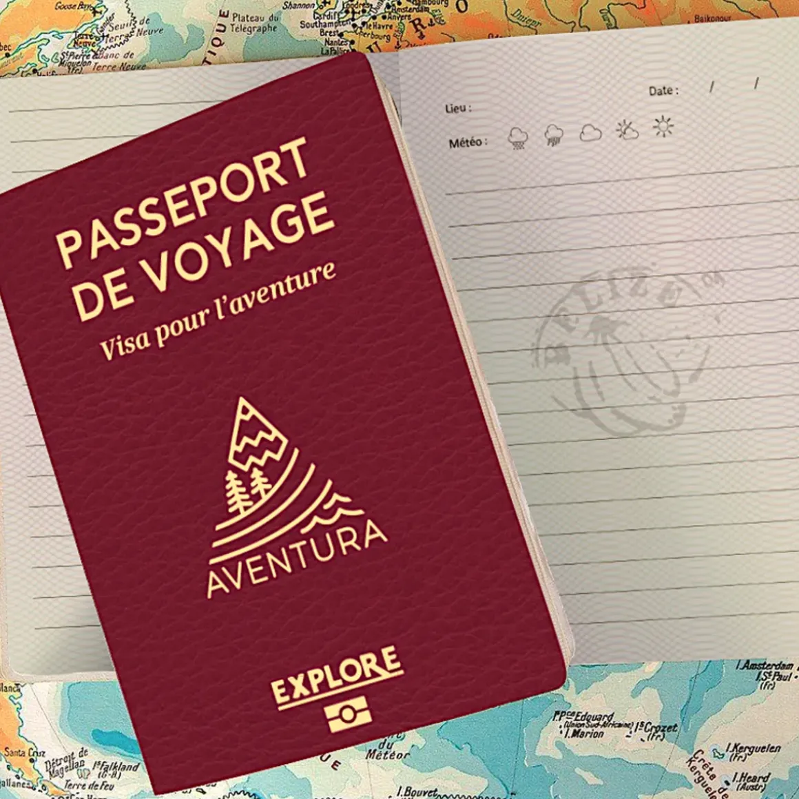 Carnet Passeport de Voyage