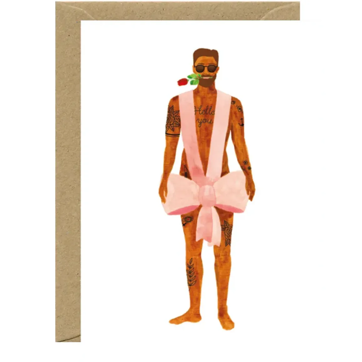 Carte de vux Man gift
