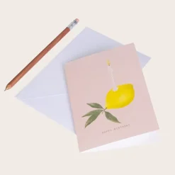 Carte Lemon Birthday