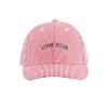 Casquette à rayures Love Club