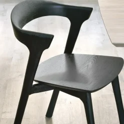 Chaise Bok en chêne noir